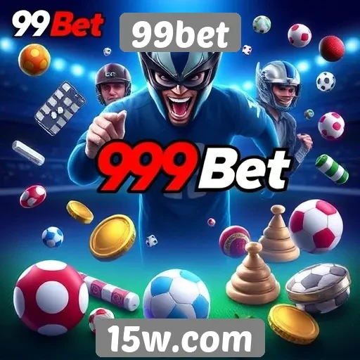 Variedade de jogos disponíveis na 99bet